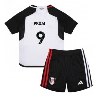 Fulham Armando Broja #9 Hemmatröja Barn 2023-24 Kortärmad (+ Korta byxor)